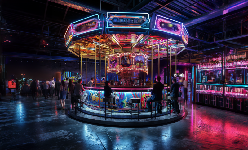 Urban Funfair Carousel Bar